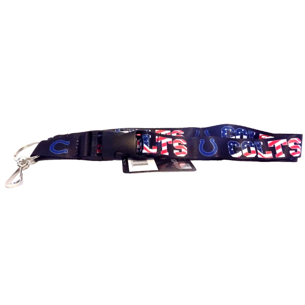 Celebrate USA 250 Years w/Indianapolis Colts Lanyard Keychain Stars & Stripes